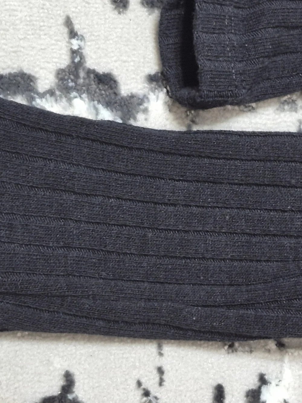 Madewell Ribbed Frankie scoop neck Cardigan Crop Tee True Black XS